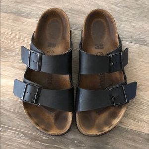Black Birkenstocks